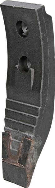 Skär 260x80x20 mm förstärkt böjd, 2-håls lämplig för Horsch Kramp 00311069KR