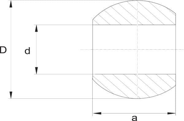 Nedre spakkula, snabbkoppling kat. 3/2 Ø 28,7x64 mm VLE6144