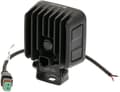 Miniatyrbillede 3 af 11: LED-arbejdslampe, firkantet 60W 6600lm 12/24V, hvid, 92x109,5x51,1 mm diffust lys med Deutsch-stik, 12 LED LA10830
