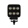 Miniatyrbillede 7 af 11: LED-arbejdslampe, firkantet 60W 6600lm 12/24V, hvid, 92x109,5x51,1 mm diffust lys med Deutsch-stik, 12 LED LA10830