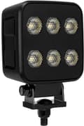 Miniatyrbillede 8 af 11: LED-arbejdslampe, firkantet 60W 6600lm 12/24V, hvid, 92x109,5x51,1 mm diffust lys med Deutsch-stik, 12 LED LA10830