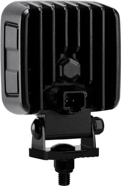 LED-arbejdslampe, firkantet 60W 6600lm 12/24V, hvid, 92x109,5x51,1 mm diffust lys med Deutsch-stik, 12 LED LA10830