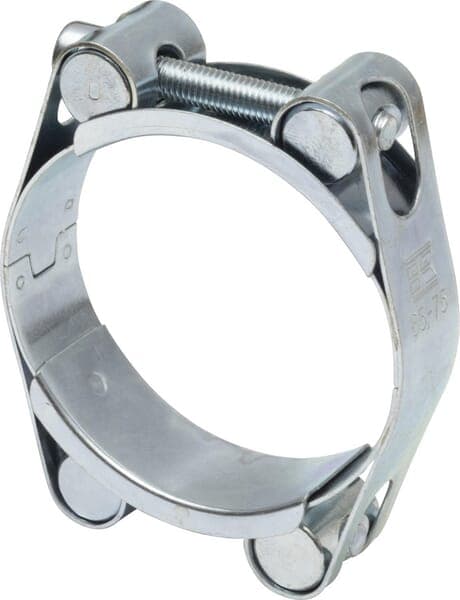 Slangeklemme, 65-75 mm til to skruer DIN912 dobbeltgalvaniseret Kramp DBHC6575