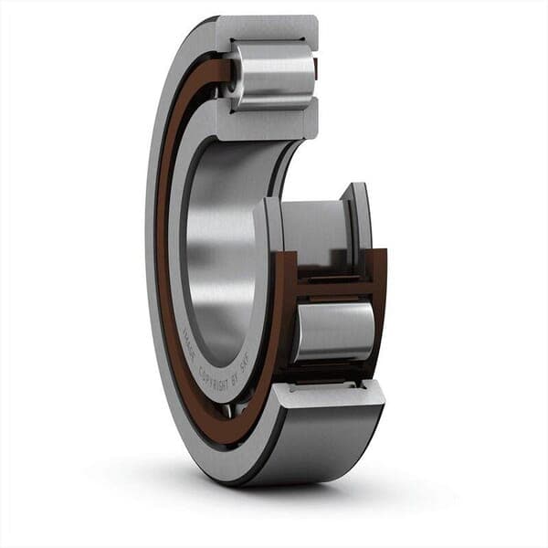Cylindrisk rulleleje 55x100x21 mm SKF NUP211ECP