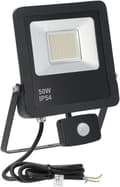 Miniatyrbillede 1 af 3: LED-belysningsarmatur, 50W, 6500K med sensor KRFL50865SBK