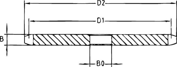 Enkeltkædehjulskive 23 tænder 3/4"" kæde 12 B-1 Kramp PW3423