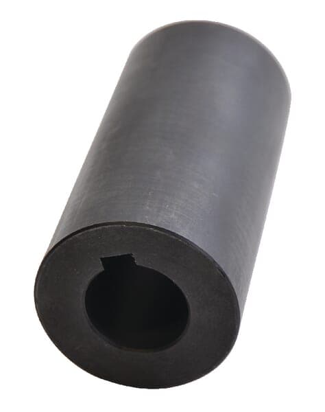 Profilmuffe, Ø 25 mm, 8 mm not, L-100 mm 6740165KR