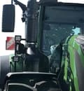 Miniatyrbillede 7 af 8: LED-arbejdslampe til Fendt, firkantet 67W 5600lm 10/30V med Deutsch-stik vidvinkellys 20 LED Kramp LA10410