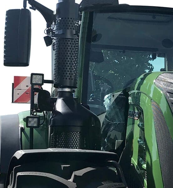 LED-arbejdslampe til Fendt, firkantet 67W 5600lm 10/30V med Deutsch-stik vidvinkellys 20 LED Kramp LA10410