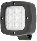 Miniatyrbillede 1 af 9: LED-arbejdslampe til Case IH, Steyr, Valtra, Giant, Weidemann, Schäffer, VM-læsser, Kubota, firkantet 15W 1800lm