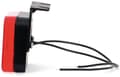 Miniatyrbillede 3 af 6: LED-markeringslampe, firkantet, 12/24V med kabel og beslag Kramp LA30140