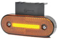 Miniatyrbillede 1 af 7: LED-markeringslampe, med indikator, rektangulær, 12-24V, 115,3x41,3x20 mm, Kramp LA30155IND