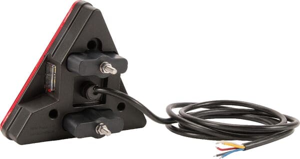 LED-baglygte, venstre, trekantet, 12/24V Kramp LA40027