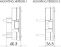 Miniatyrbillede 8 af 10: LED-baglygte, venstre, trekantet, 12/24V Kramp LA40027