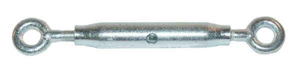 Spændebolt fuldmøtrik øje-øje galvaniseret, M6 147806GG