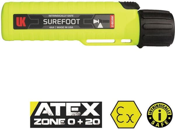 Eksplosionssikker LED-lommelygte, ATEX-zone 0 TAB2420EX
