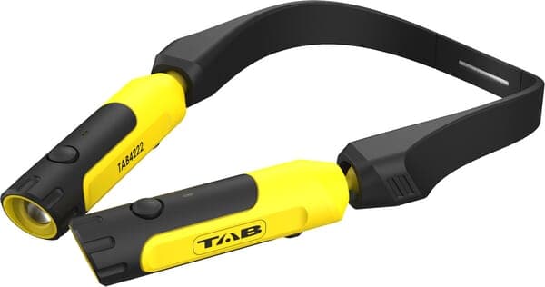 Genopladelig LED-halslommelygte TAB4222