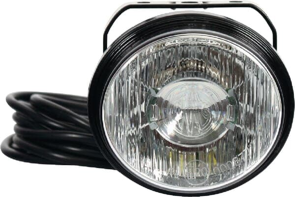 LED-päiväajovalo, pyöreä, 12/24V valkoinen Waś 1400667000