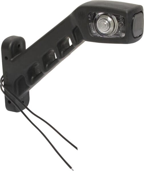 LED-markeringslygte, venstre 12/24V rød/transparent, til påskruning Waś 1400300101