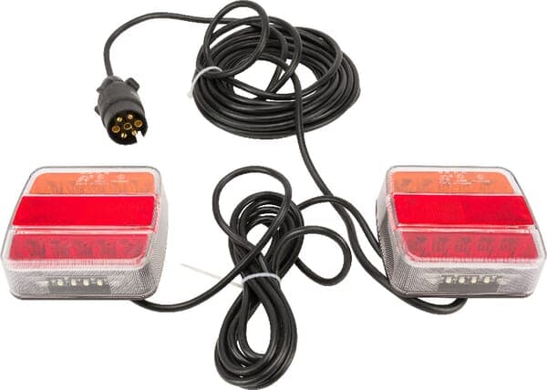 LED-baglygtesæt, magnetisk, 7,5m LA65013