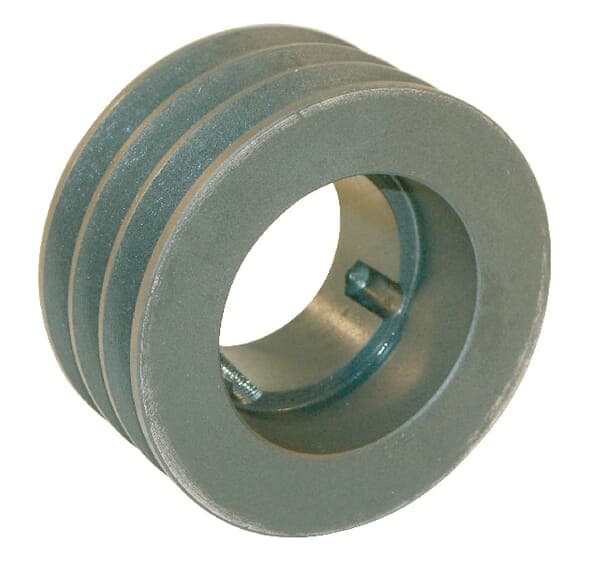 A- tai SPA-kiilahihnapyörä, 3 uraa, halkaisija 111,50 mm, kartiolukkoholkille 1610 Kramp 106A3TL