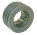 Pikkukuva 1 / 2: A- tai SPA-kiilahihnapyörä, 3 uraa, halkaisija 111,50 mm, kartiolukkoholkille 1610 Kramp 106A3TL