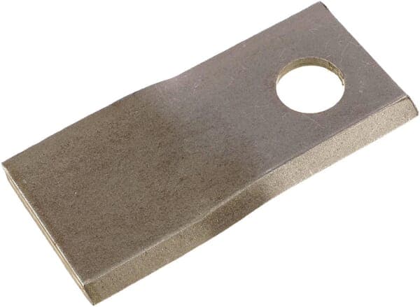 Roterende plæneklipperkniv venstre 107x48x4 mm hul Ø 18,50 mm rund passer til Vicon/PZ VN99361559KR