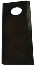 Miniatyrbillede 1 af 2: Roterende slåmaskinekniv venstre 120x48x4 mm hul Ø 18,50 mm rund passer til Vicon/Gehl/Lely/New Holland/Pöttinger VN99358699KR