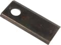Miniatyrbillede 2 af 3: Roterende plæneklipperkniv venstre/højre 107x50x4 mm hul Ø 19 mm rund passer til PZ/Vicon VGXD570KR