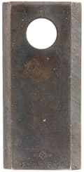 Miniatyrbillede 1 af 3: Roterende plæneklipperkniv venstre/højre 107x50x4 mm hul Ø 19 mm rund passer til PZ/Vicon VGXD570KR