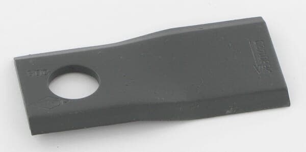 Roterende plæneklipperkniv højre 105x48x4,3 mm hul Ø 20 mm rund passer til Kuhn K6801420