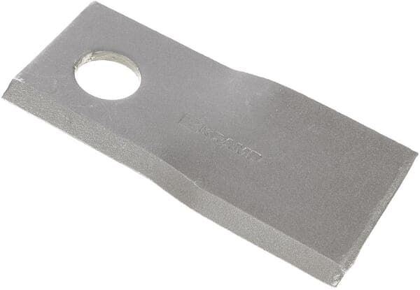Roterende plæneklipperkniv højre 107x48x4 mm hul Ø 18,50 mm rund passer til Vicon/PZ VN99361560KR