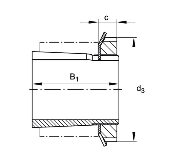 Laakerisisä 60x120x28 mm INA/FAG UK213