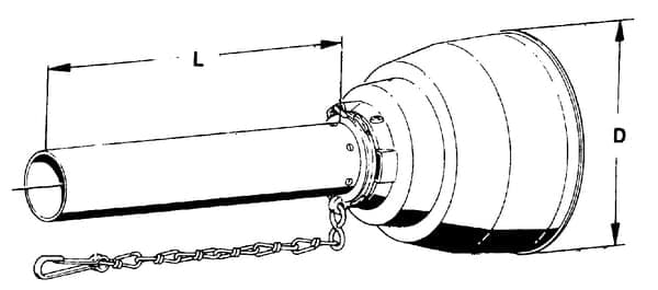 PTO-akseldæksel, inderste halvdel, vidvinkel SC25, L=1000 mm Walterscheid SC251000IWWZ