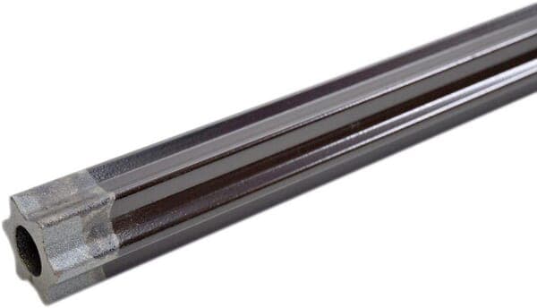 Belagt stjerneprofilrør S4GA Ø indvendig 39 Ø udvendig 51x37x6 mm L=1 m Walterscheid 7549911000