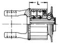 Miniatyrbillede 2 af 2: Størrelse 1k.55.369.03/30E=K31/W2100C. 553690330