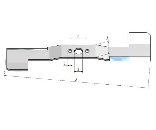 Kniv, højre ETMZ124R