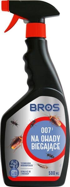 Preparat 007 för krypande insekter, Bros, 500ml 1594333