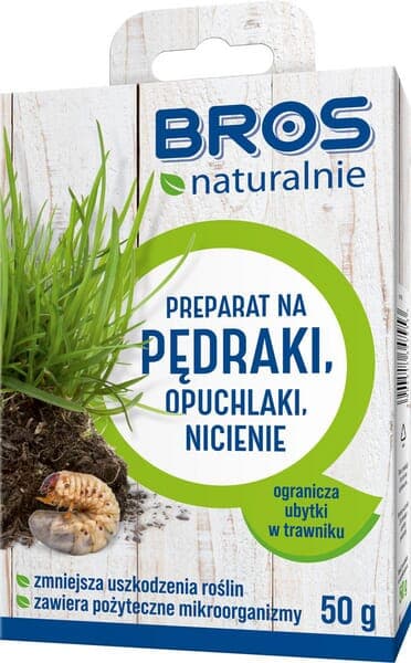Preparat mot larver, nematoder, vivlar Bros NATURALLY, 50 g 15941992