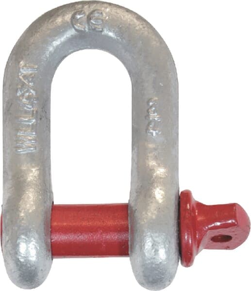 Lige D-sjækel, 3/4"" 4750 kg FSH34