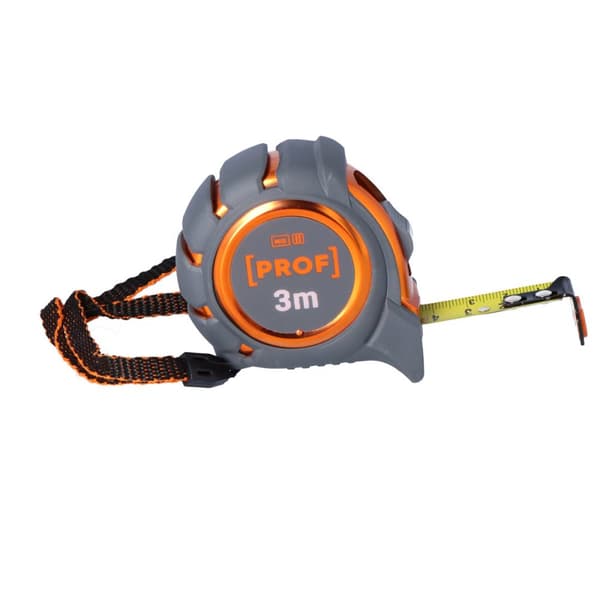 Måttband/rullband 0,3mx16mm med magnet PROF