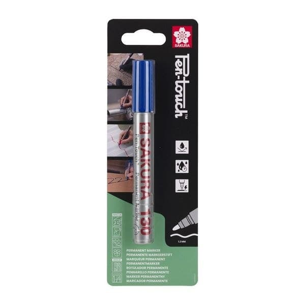 Pen-Touch 130 blå tusch, Sakura