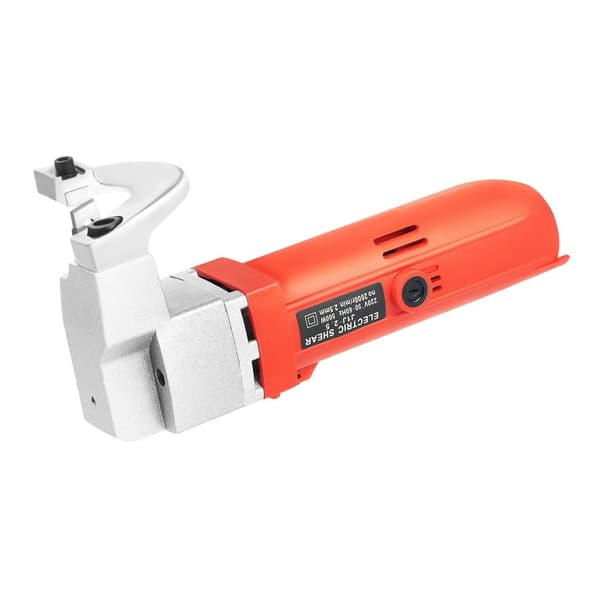 Pladebearbejdningsskærer, 500W effekt, 2,5 mm skærebredde,Orange/Svart