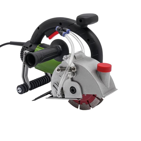 Vægskærer, 1800-watt motor, justerbar skæredybde,Sort og Grøn