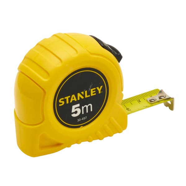 STANLEY GULT MÅLEBÅND 1-30-497 5m MÅLEBÅND