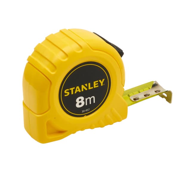 STANLEY GULT MÅLEBÅND 1-30-457 8m MÅLEBÅND