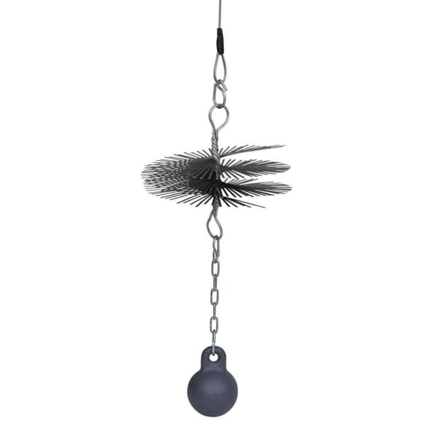 vidaXL rund skorstenskost diameter 20 cm