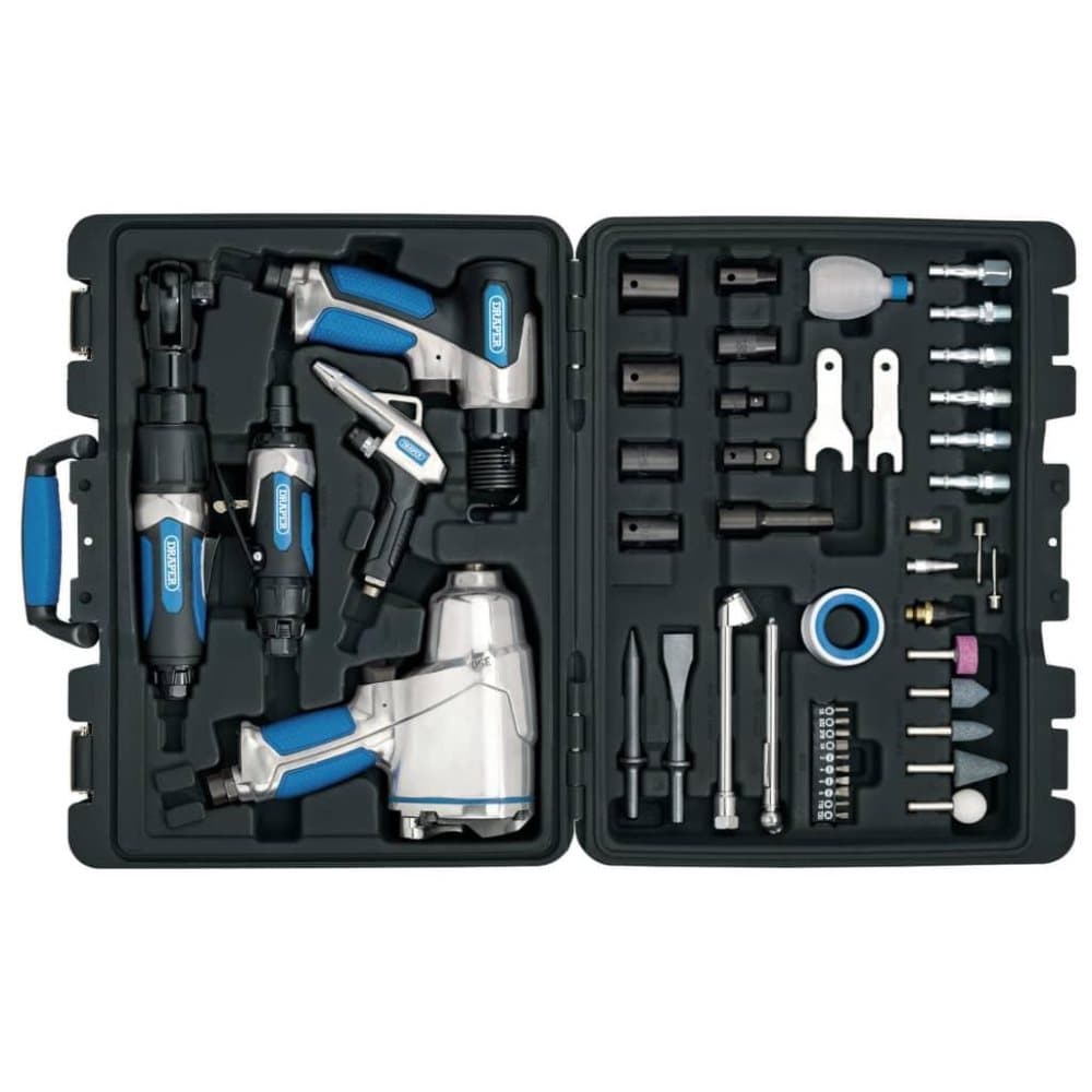 Draper Tools luftværktøjssæt 50 dele