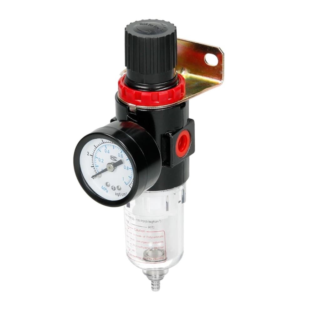 Vand vedligeholdelse enhed lufttryk komprimeret reducering filter kompressor 1/4 "