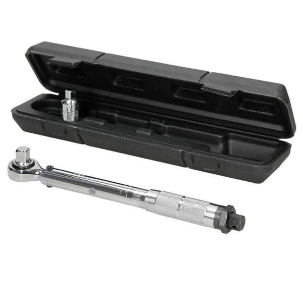 Momentnøgle skraldenøgle 1/2 "+ 3/8" Torque Nm værktøj fra 13,6 til 108,5